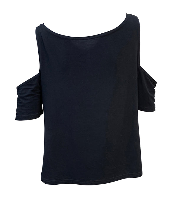 Chi Chi cold shoulder top in modal