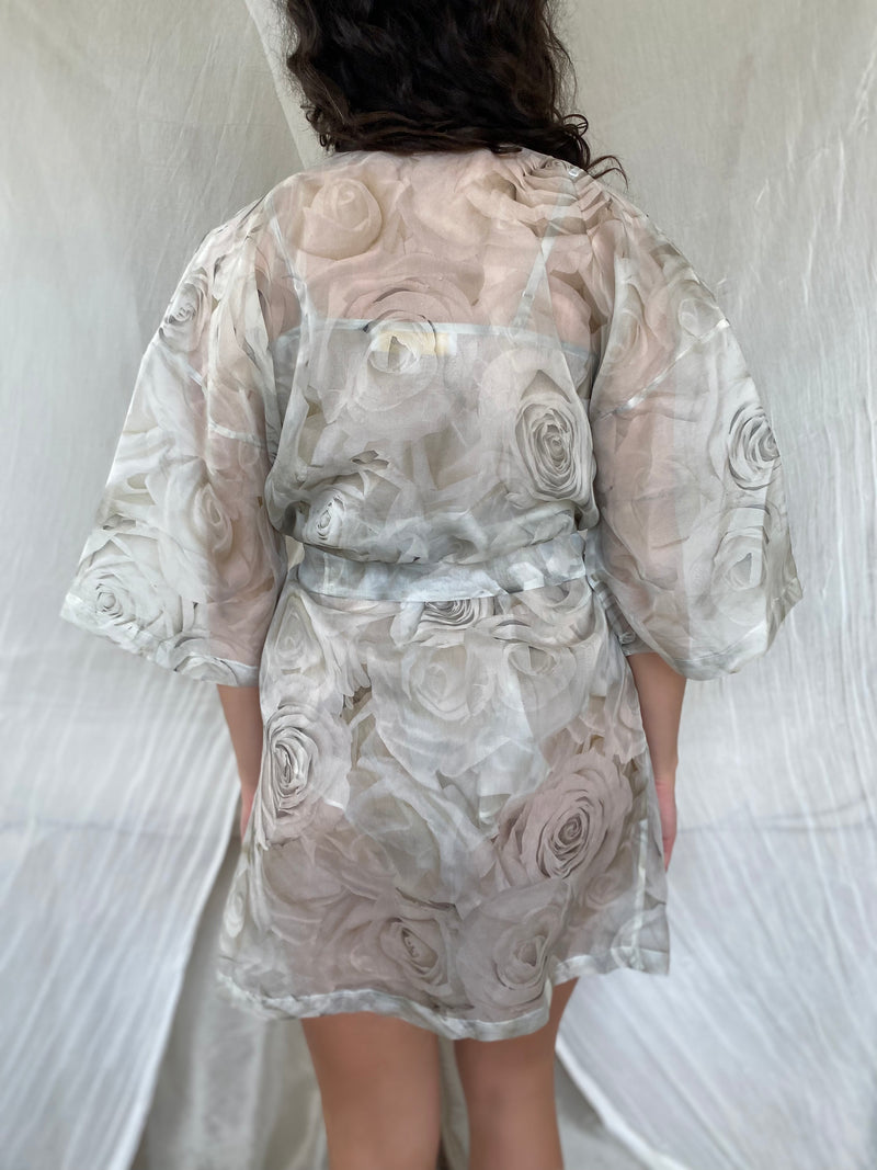 Silk Organza Kimono