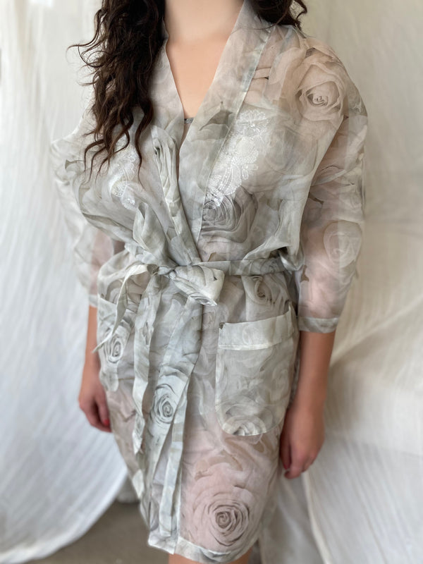 Silk Organza Kimono
