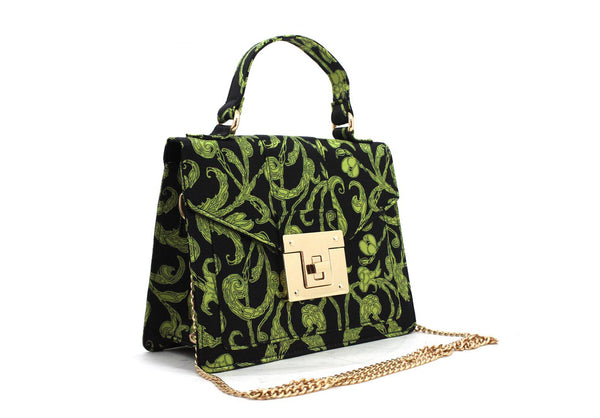 Behave Yourself Hand Bag in Mystical Conjuring Print