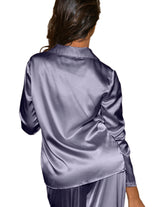 Mulberry Silk Pyjama Set in Slate